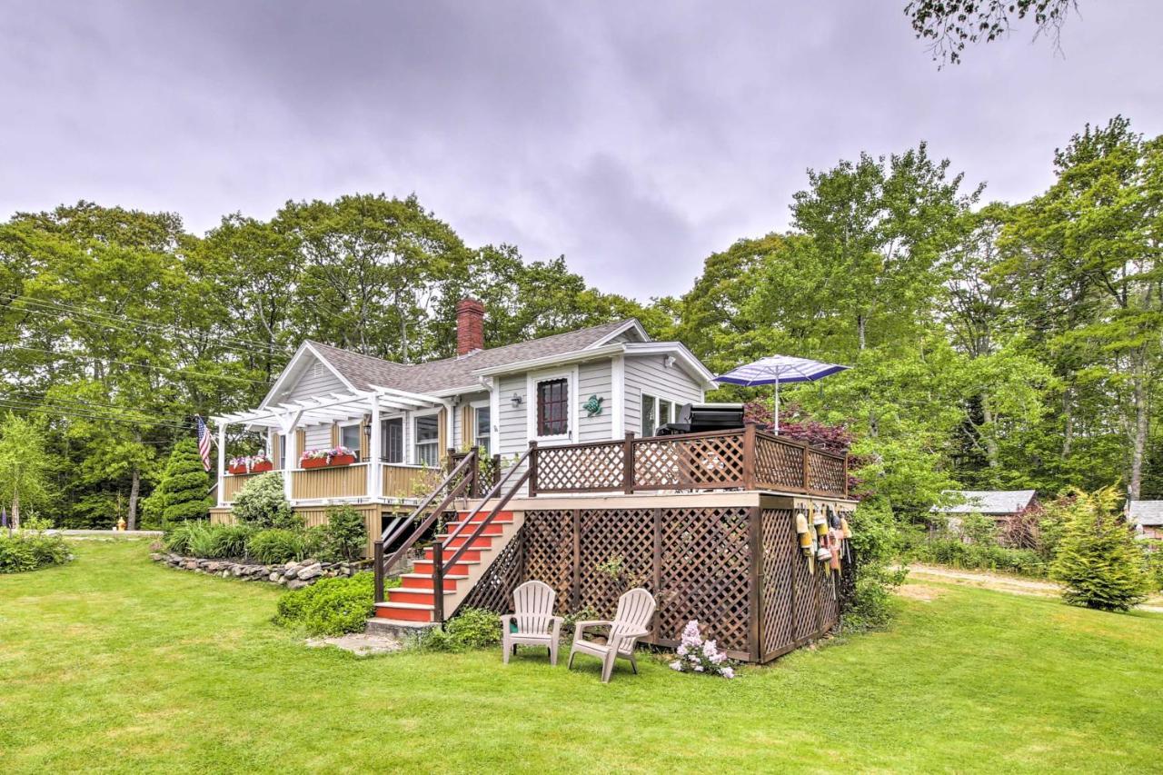 Charming East Boothbay Cottage With Large Yard! 외부 사진